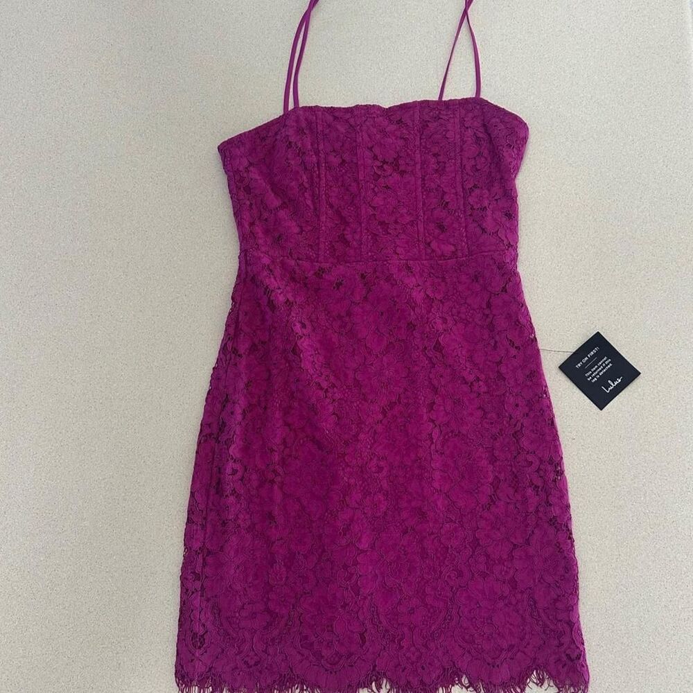 Lulus Women's Purple Dress
